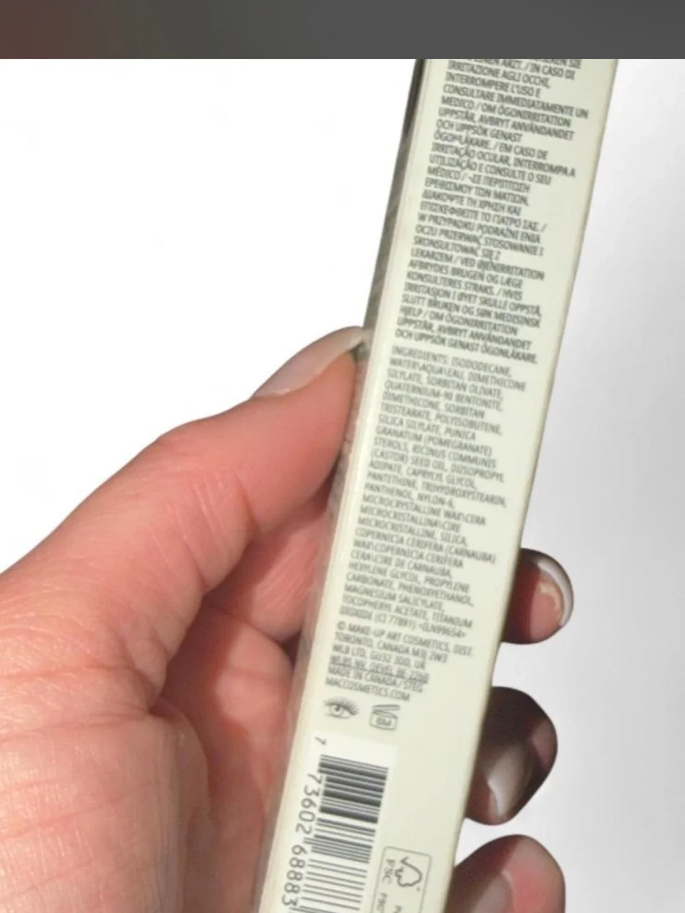 MAC Cosmetics Stack Legit Lift Lash Primer - White/Cream Packaging
